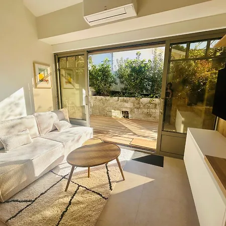 شقة 2-4pers 6'piedplage Terrasse Parking Wifi