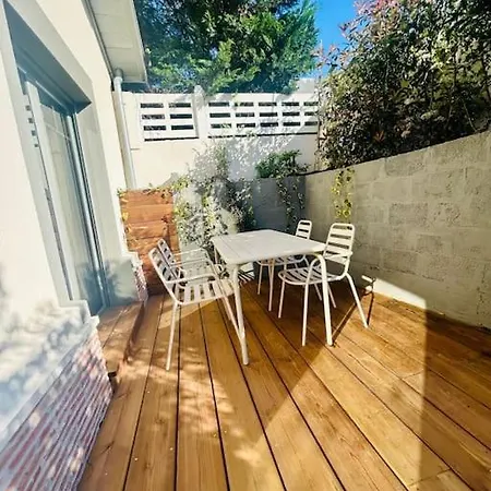 2-4pers 6'piedplage Terrasse Parking Wifi * آركاشو