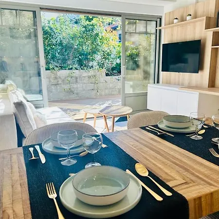 2-4pers 6'piedplage Terrasse Parking Wifi 아르카숑